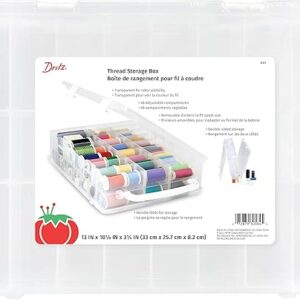 Dritz Transparent Thread Storage Box