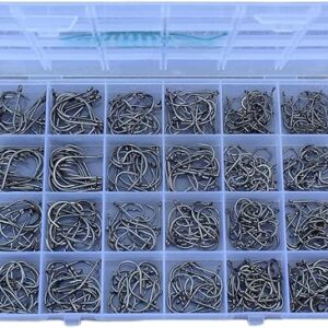Fishing Hooks Freshwater Saltwater Fish Hooks Bulk Fishing Hooks Set Worm Catfish Hooks Fish Gear Equipment Supplies