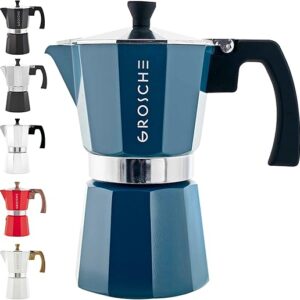 GROSCHE Milano Moka Pot – Portable Espresso Maker