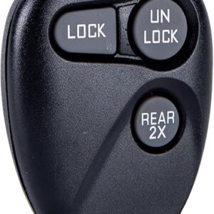 Keyless Replacement Key Fob Car Remote Compatible with 1997-1999 Yukon XL 1997 Sonoma S-10 Jimmy ABO1502T 16245100-29 (1)