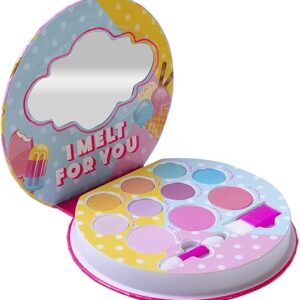 Lip Smacker Sparkle & Shine Eyeshadow Makeup Palette, Melt For You Shimmer | Christmas Make Up Collection | Holiday Present | Gift for Girls