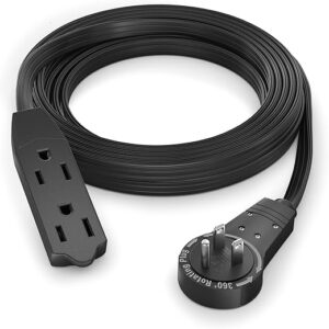Maximm 10 Ft 3 Outlet Rotating Extension Cord