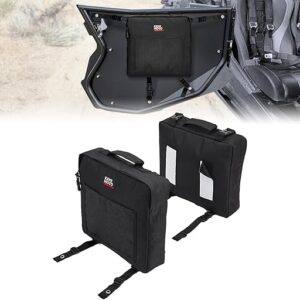 KEMIMOTO 2 Pack UTV Door Storage Bags, Universal Large Side Door Bags Fit Aluminum Full Door Compatible with Polaris RZR 570 800 900 S 1000…