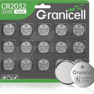 CR2032 Lithium Battery 15 Count for AirTag