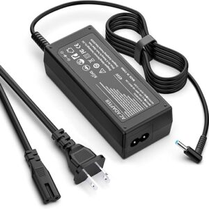 45W Charger for HP Laptop Pavilion x360 11 13 15, Envy, Stream, EliteBook, Probook, for 15-f111dx, 15-f211wm, 15-f233wm, 15-f278nr, 15-r052nr, 15-r132wm Blue Tip Power Supply