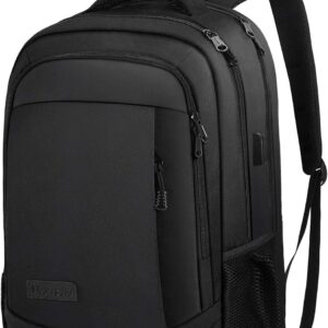 Monsdle Travel Laptop Backpack Anti Theft Backpacks with USB Charging Port, Travel Business Work Bag 15.6 Inch College Computer Bag for Men…