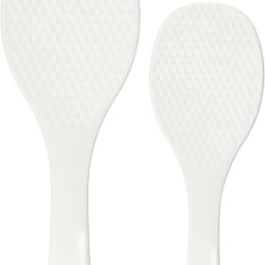 White Melamine Rice Paddle 1150