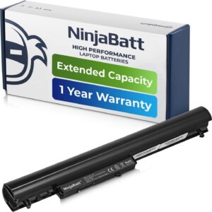 NinjaBatt 776622-001 HP Laptop Battery for LA03DF LA04 15-F272WM 15-F233WM 15-F211WM 752237-001 728460-001 15-F162DX 15-F039WM 15-N210DX 15-F100DX 15-F010DX – High Performance