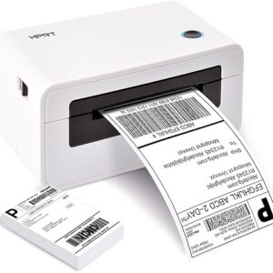 HPRT Thermal Label Printer, USPS Shipping Label Printer for Shipping Packages, Desktop Inkless Printer, Support Amazon, Shopify, UPS Mailin…