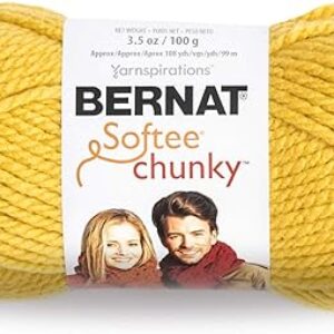 Bernat Softee Chunky Yarn, Glowing Gold