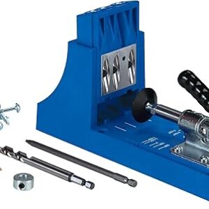 Kreg K4 Pocket Hole Jig – Adjustable, Versatile Jig for Strong Joints – Create Perfect, Rock-Solid Joints – Easily Adjustable Drill Guides -…