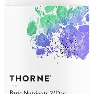 THORNE Basic Nutrients 2/Day – Comprehensive Daily Multivitamin with Optimal Bioavailability – Vitamin & Mineral Formula – Gluten, Dairy & …