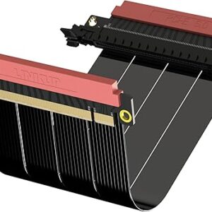 LINKUP AVA5 PCIe 5.0 Riser Cable – 18cm