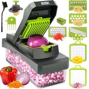 Vegetable Chopper, Cheese Slicer, Food Chopper, Veggie Chopper, Onion Chopper, Salad Chopper, Mandoline Slicer & Cheese Grater, Vegetable C…