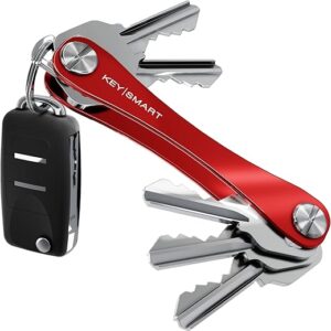 KEYSMART Compact Key Organizer – Red