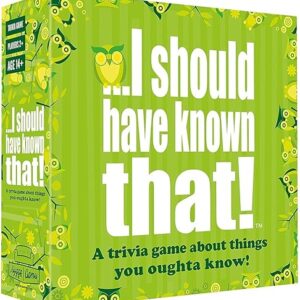 I should have known that! – A Trivia Game About Things You Oughta Know