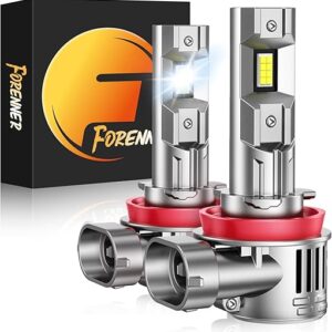 Forenner H11/H9/H8 Upgraded Fog Bulbs
