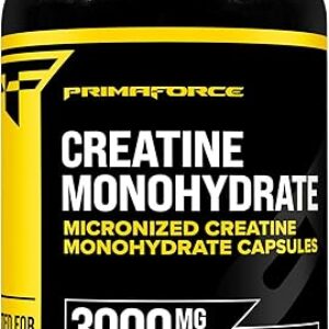Primaforce Creatine Monohydrate Capsules – 240 Count