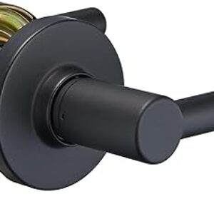 Amazon Basics Madison Door Lever – Matte Black