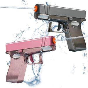 2 Pack Water Guns Squirt Guns Water Soaker Gun Water Blaster for Summer Long Range Shooting Games Outdoor Toys Water Blaster Pistol for Boy…