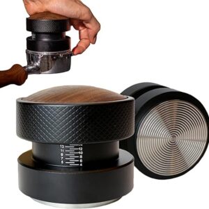 58mm Auto-Leveling Espresso Tamper & Distributor