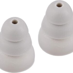 Etymotic Research ER38-18 3-Flange Replacement Eartips – 10 Pack – Gray,large