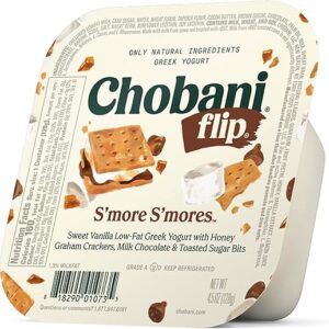 Chobani® Flip® Low-Fat Greek Yogurt Chocolate S’more S’mores 4.5oz