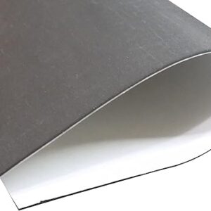 Silicone Rubber Sheet with PSA Adhesive Backing, 60A, 1/16 x 9 x 12 Inch Made in The USA , High Temp Material for Gaskets Pads Leveling DIY Sealing
