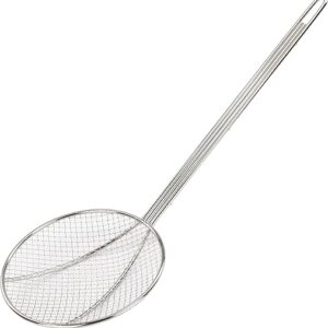 Winco 6-Inch Nickel Round Wire Skimmer