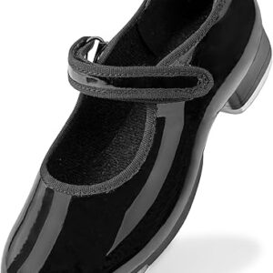 Stelle Tap Shoes for Girls Toddler Boys PU Leather Dance Shoes(Toddler/Little Kid/Big Kid)