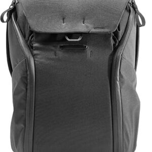Peak Design Everyday Backpack V2 20L, Camera Bag, Laptop Backpack with Tablet Sleeves, Black (BEDB-20-BK-2)