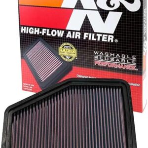 K&N Engine Air Filter: Reusable, Clean Every 75,000 Miles, Washable, Replacement Car Air Filter: Compatible with 2000-2015 Toyota/Lexus (Cr…