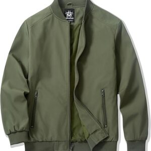 URBANFIND Men’s Lightweight Bomber Jacket