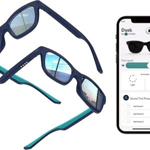 Ampere Dusk App with Adjustable Smart Sunglasses