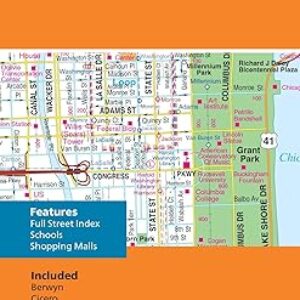 Rand McNally Folded Map: Chicago Street Map