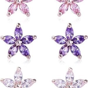 Earrings Holy Stud Earrings for Girls/Women, Sliver Gold Wedding Earrings for Bridesmaids