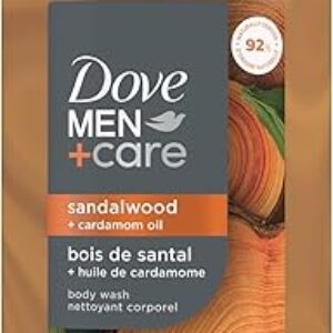 DOVE MEN + CARE Sandalwood Body Wash 26 oz