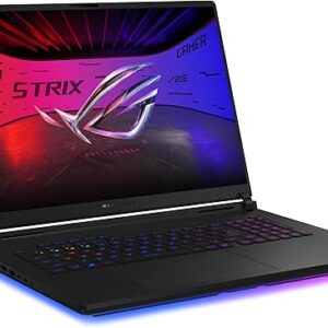 ASUS ROG Strix SCAR 18 (2025) Gaming Laptop, 18” ROG Nebula HDR 16:10 2.5K 240Hz/3ms, NVIDIA GeForce RTX 5090, Intel Core Ultra 9 275HX, 32GB DDR5, 2TB PCIe Gen 4 SSD, Wi-Fi 7, Win 11 Pro, G835LX-XS97