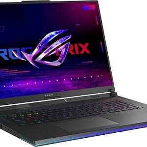 ASUS ROG Strix Scar 18 (2024) Gaming Laptop, 18” Nebula HDR 16:10 QHD 240Hz/3ms, GeForce RTX™ 4090, Intel® Core™ i9-14900HX, 32GB DDR5-5600, 2TB PCIe SSD, Wi-Fi 6E, Windows 11 Pro, G834JYR-XS97