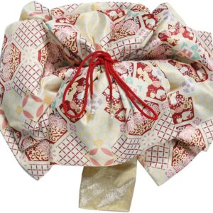 CAMDOM Pre-Tied Sakura Obi Belt