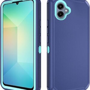 Asuwish Phone Case for Samsung Galaxy A06 Cell Cover Hybrid Rugged Shockproof Hard Protective Drop Proof Full Body Heavy Duty Mobile Access…