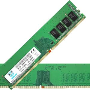 [16GB DDR4 RAM ] 16GB DDR4 2133MHz DIMM PC4-2133P PC4-17000 UDIMM Non-ECC 1Rx8 1.2V CL15 288-Pin Desktop Computer Memory