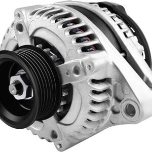 V6 3.5L 130Amp New ASTOU Alternator fit for Honda Odyssey 2005 2006 2007, Pilot 2005 2006 2007 2008, for Acura TL 2007 2008 Replace# AND0339…