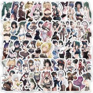50 Pcs Waifu Anime Car Stickers