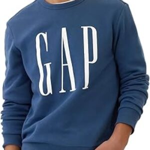 GAP Men’s Logo Fleece Crew Sweatshirt