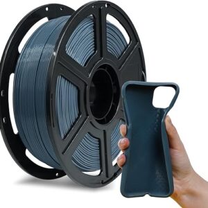 FLASHFORGE PLA Flexible 1.75 mm, 4X longer stretch 3D Printer Filament 1Kg (2.2lbs) Spool – Dimensional Accuracy +/- 0.02 mm, Ideal for Pri…