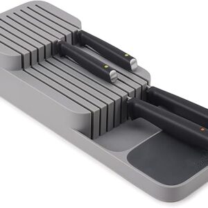 Joseph Joseph DrawerStore Knife Organizer, Grey