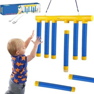 Drop Stick Upgrade Reflex Challenge, Catching Sticks Hand Eye Coordination Reaction Training Toy, Adjustable Speed Game