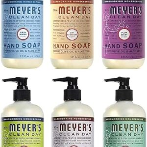 Mrs. Meyer’s 6-Scent Liquid Hand Soap Set