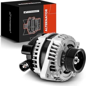 A-Premium Alternator Compatible with Honda Odyssey 2007, Pilot 2007-2008, Ridgeline & Acura TL 2006-2008, MDX, RL, 3.2L 3.5L 3.7L, 130Amp 12…